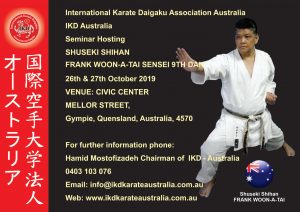 IKD-Australia 1st-International Karate Daigaku Gasshuku (Seminar)