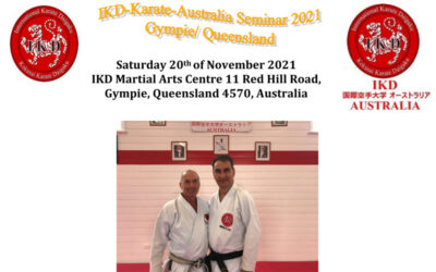 IKD Australia seminar and annual black belt grading 2021